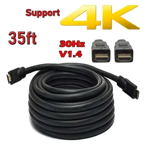 CABLE HDMI De Alta Definición ETOUCH 503040 MACHO/MACHO 35PIES (10MTS)