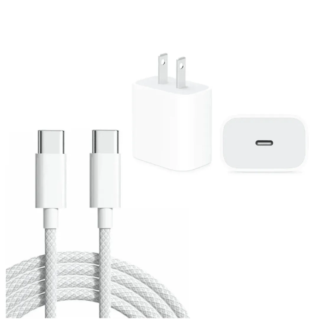Cargador Original Apple iPhone | USB-C 20W con Carga Rápida y Certificación Oficial
