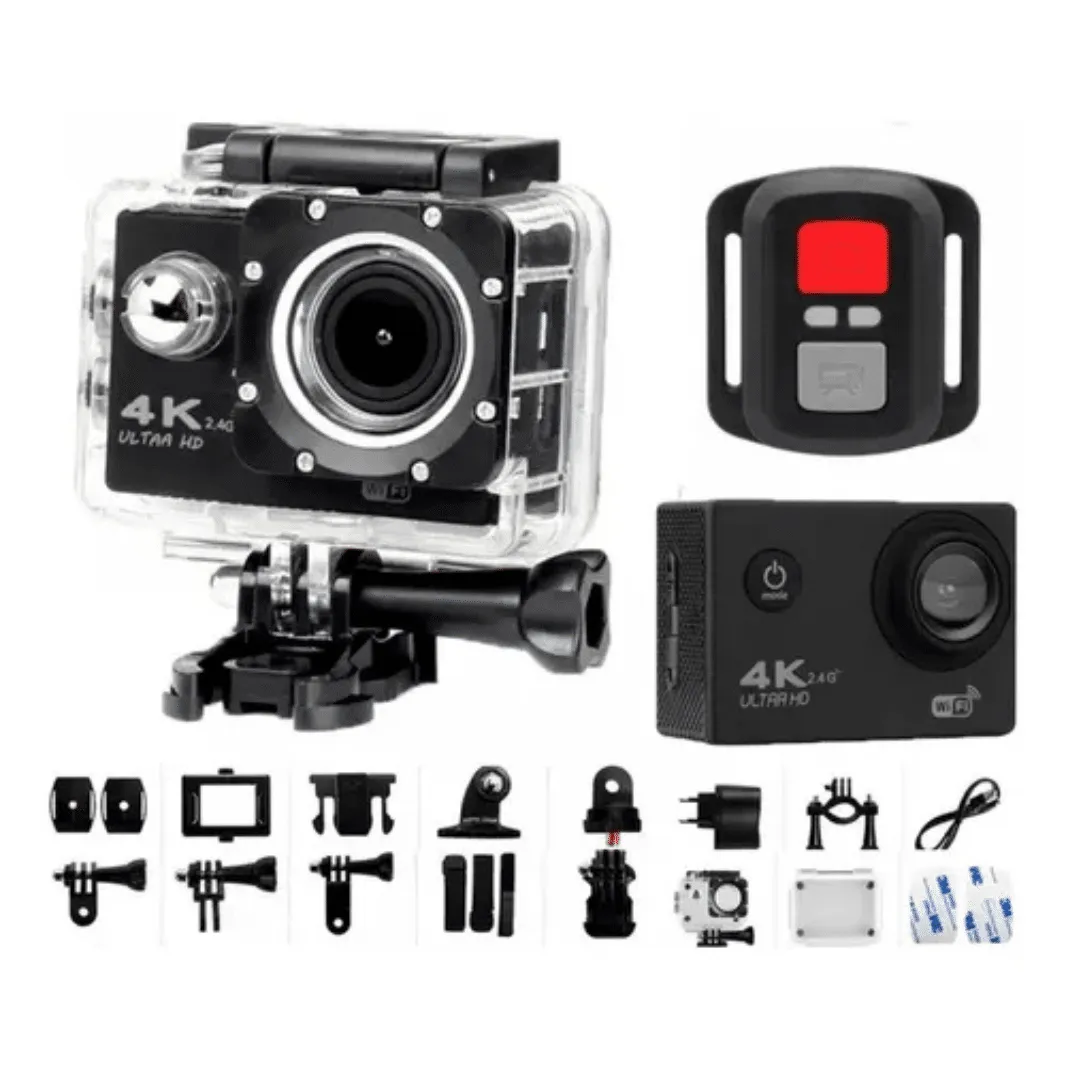 Cámara Deportiva GoPro 4K | Action Cam Sumergible con WiFi y Ultra HD para Aventuras Extremas - Imagen 2
