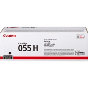 Toner Canon Cartridge 055H 3020C001AA/7600 Paginas/Color Negro
