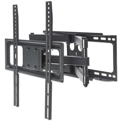 Soporte de Pared Para Pantalla 32″-55″ Manhattan 461344 Articulado/Soporta 40KG/Ajuste de Inclinacion Giro y Nivel/Color Negro - Imagen 3