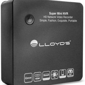 Mini Nvr de 4 Canales, color Negro (LC-1111)
