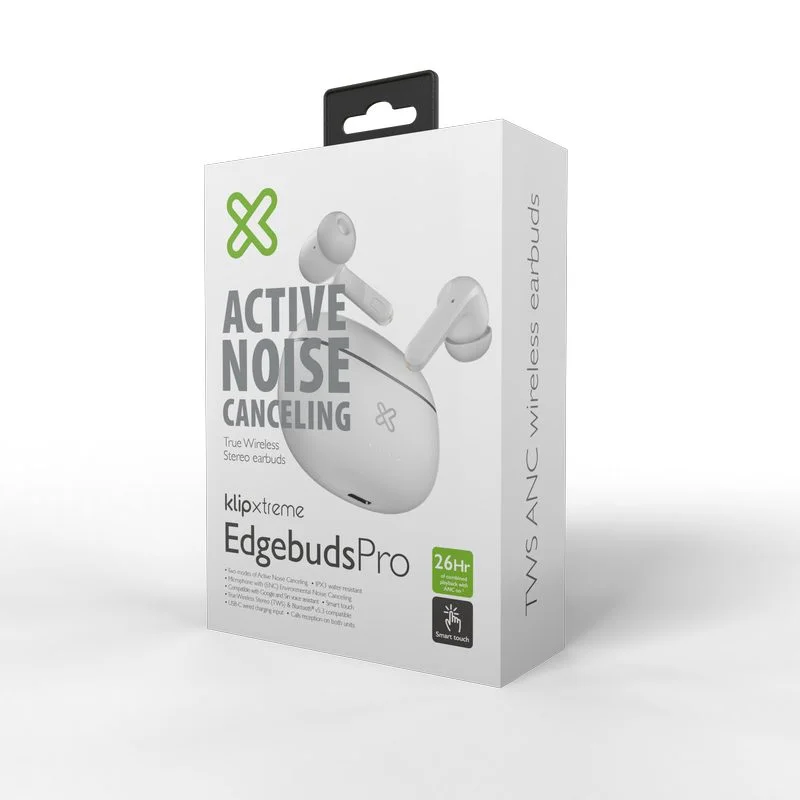 Audífonos TWS Bluetooth Inalámbricos KLIP-X KTE-750 EDGEBUDSPRO - Imagen 2
