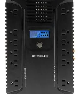 UPS Avanzado Forza 750VA/375W HT-750LCD con Pantalla 6 Tomas con regulador