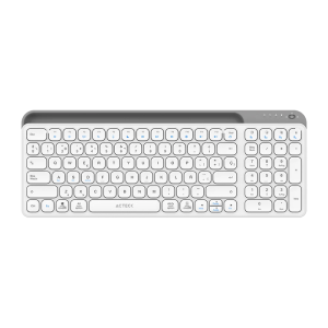 Teclado Inalambrico Acteck Inspire Trek TI747 Teclas de Membrana/Español/Color Blanco/AC-940115