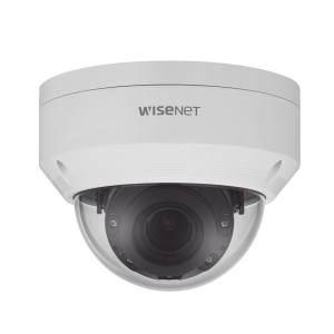 Cámara Domo IP Antivandálico Hanwha ANV-L6082R 2mpx / Lente 3.3-10.3mm / IR 30m / WDR 120DB / IP66 / IK10 / H.265 / WiseStream
