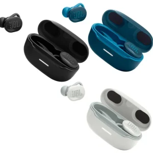 Audifonos Bluetooth 5.2 Inalambricos JBL Endurance Race TWS Resistente al Polvo y Agua IP67,con Tecnología Ambient Aware y TalkThru,Sonido JBL Pure Bass