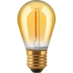 Lámpara LED Golden S14 1W Blanco Cálido Macroled BFS14G-1WW