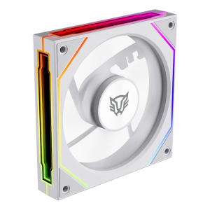 Ventilador Balam Rush BR-942355 Eolox Link EXL95/120MM/Iluminacion RGB/600-1800RPM/PWM 4 PIN/Color Blanco