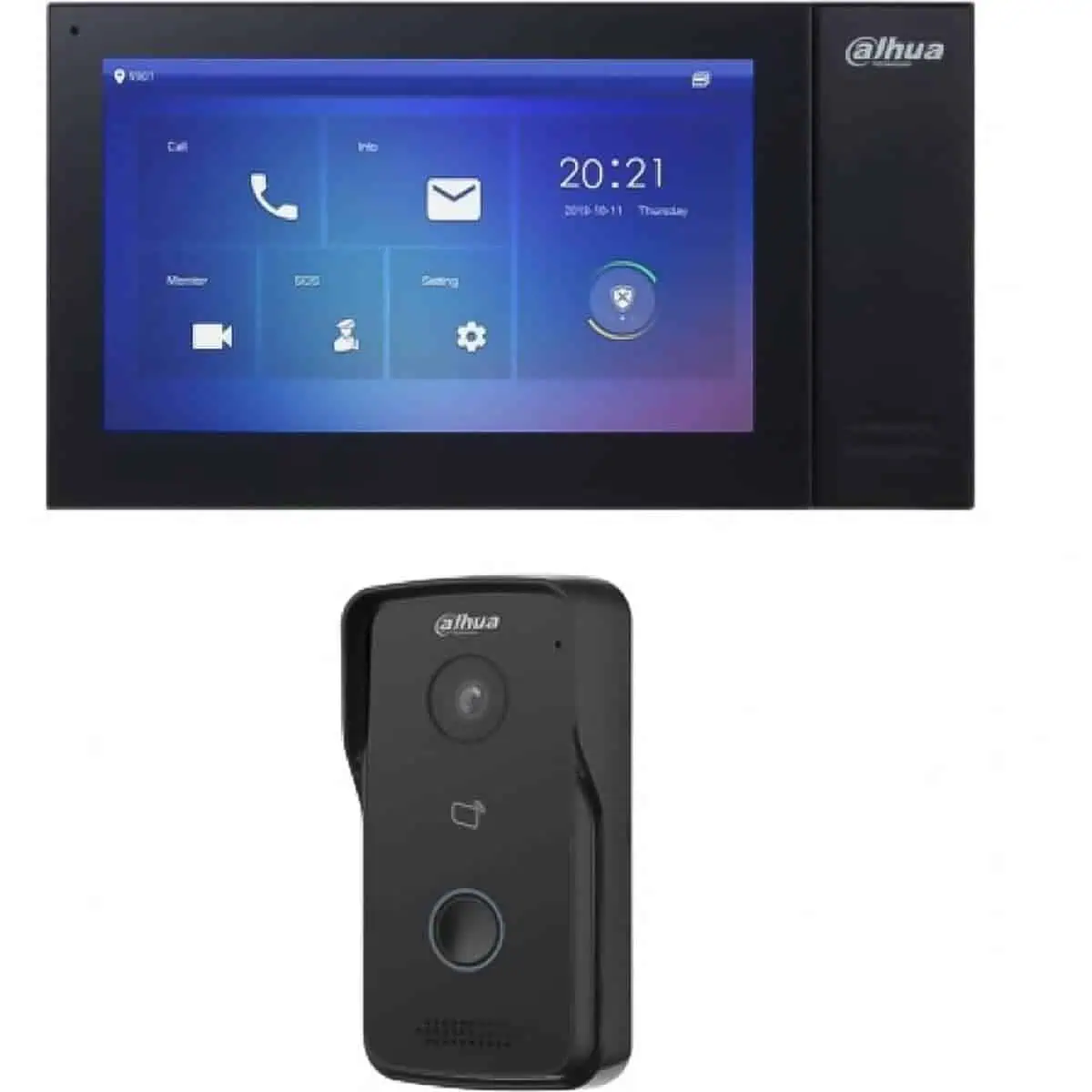 Videoportero Dahua Kitktp02 Frente Calle Monitor Switch Poe - Imagen 3