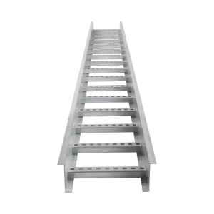 Escalera de Aluminio Portacables Charofil CH-E89PX6AK Perfil Z/Peralte 3 1/4″/Paso 9″/Ancho 6″/3.66M/Capacidad Max. 137 Cables/Incluye Cople Union y Tornilleria