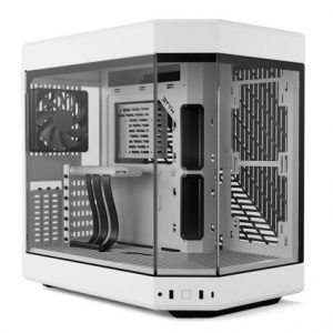 Gabinete Hyte Y60/Midi-Tower/Con Ventana/Sin Fuente/USB 3.0/3 Ventiladores 120MM/Blanco/ATX/CS-HYTE-Y60-WW