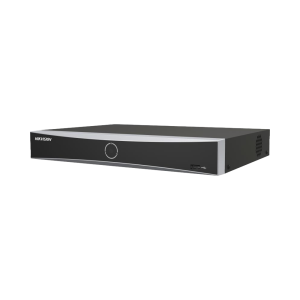 NVR 16 Canales IP Hikvision DS-7616NXI-K1(D)/12MPX/Acusense/Reconocimiento Facial/1 Bahia de Disco Duro/HDMI en 4K/Sin Puertos POE+/Color Negro