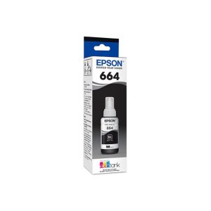 Botella tinta EPSON T664 Negro