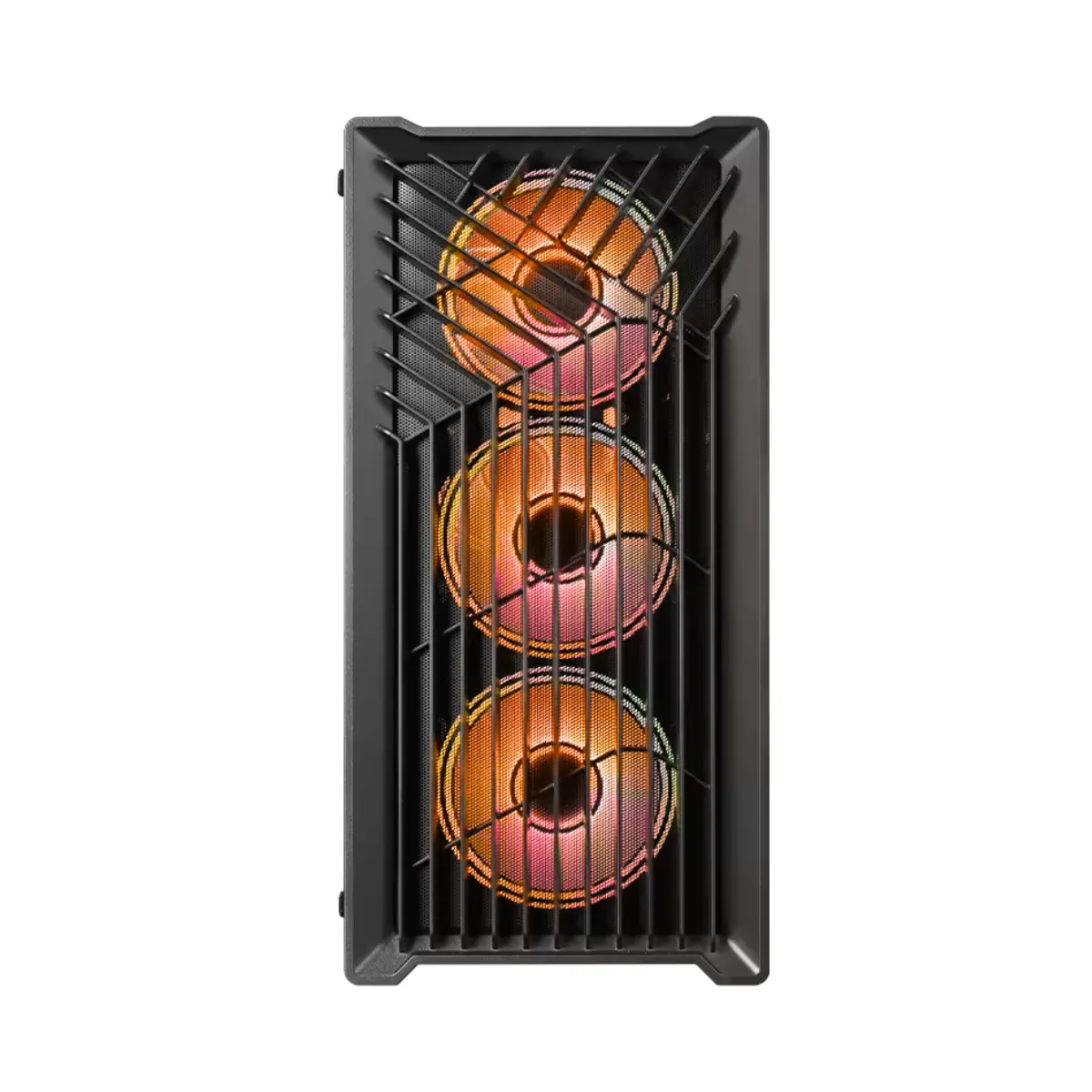 Gabinete Kronos Wind Vidrio templado, RGB, 3Fan mATX, Negro - Imagen 3