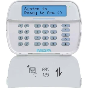 Teclado Alfanumérico Bidireccional Inalambrico PowerG 128 Zonas DSC NEO HS2LCDWF9