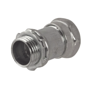 Conector Recto Hubbell HUB-2902 Compresion de Acero Galvanizado Para Pared Delgada de 1/2″