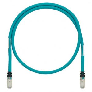 Cable de Red UTP CAT6A de 1M Panduit ISTPH6X1MTL Grado Industrial 600V/Blindado/Color Aqua