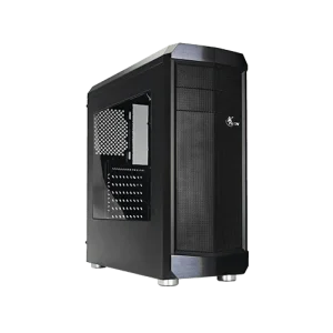 Case ATX Mediano Diseño Gaming para Computadora XT-GMR2 ENVIRON sin Fuente Color Negro