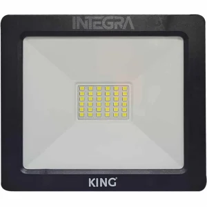 Reflector LED 30W Exterior Blanco Frio 6500k KING