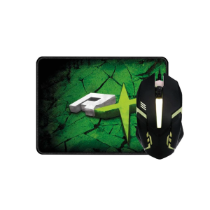 Kit Gamer Pro Reptilex, RX0016 – 2 en 1 (Mouse + Mousepad)