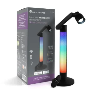 Lámpara inteligente para escritorio multicolor + Luz blanca fría y cálida (LC-1402)