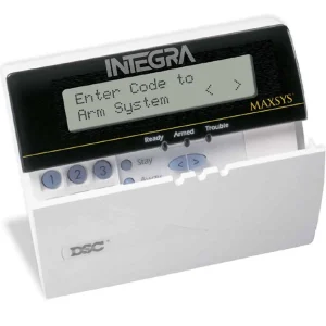 Teclado Lcd Maxsys Programable Mensajes Alarma DSC LCD4501