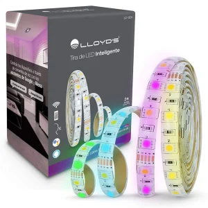 Tira de LED inteligente 2 metros; luz blanca fría o cálida, multicolor RGB+CCT (LC-1201)