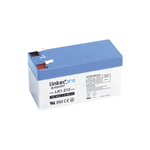 Bateria 12V Linkedpro LK1.212/1.2 AH/UL/Para Uso En Equipo Electronico/Incendio/Control de Acceso