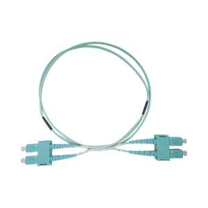 Jumper de Fibra Optica Linkedpro LP-FOM3-SCSC-R03 Multimodo OM3 50/125/3 Metros/2.0MM/Color Aqua