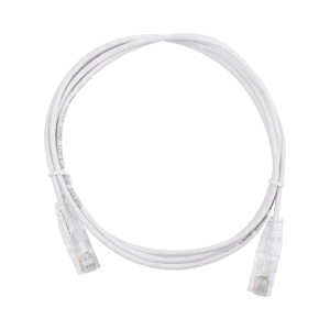 Cable de Red Slim UTP CAT6 de 1.5M Linkedpro LP-UT6-150-WH28 Blanco/Diametro Reducido (28 AWG)