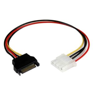 Cable Adaptador de Alimentacion SATA a LP4 Startech LP4SATAFM12 Hembra-Macho/30CM