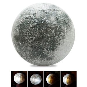 Lámpara de Noche Lunar – Luz Con Control Remoto.
