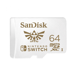 Tarjeta SanDisk 64GB Micro SD XC Memoria Flash MicroSDXC Nintendo Switch