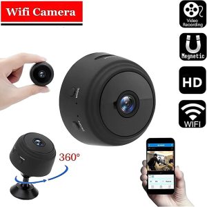 Mini Cámara Wifi  Con  Micrófono Integrado – Visión Nocturna – Alerta de Movimiento 