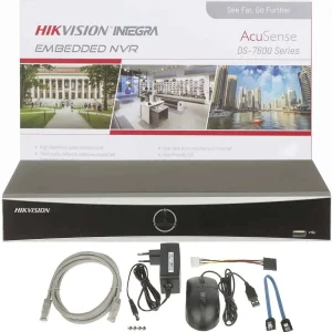 Grabador Nvr 12mp 4k 8 Canales Ip Acusense Facial DS-7608NXI-K1