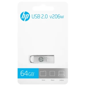 MEMORIA USB HP V206W HPFD206W-64 64GB Metal Brillante