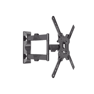 Montaje de Pared Articulado P/Monitor 32″-55″ Epcom P4-NB Hasta 27.2KG/Vesa 400X400/Separacion a Pared de 5-40CM/Color Negro