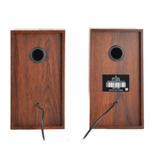 Bocinas Para Computadora Perfect Choice Meridian/Sonido 2.0/Acabado de Madera/PC-112686 - Imagen 3