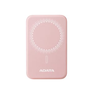 Power Bank Adata PR050-11PK 5000MAH/USB-C/Con Cargador Inalambrico/Color Rosa
