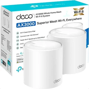 Deco X50 Ax3000 Ia Mesh Pack De 2 Wifi Gigabit Tp Link