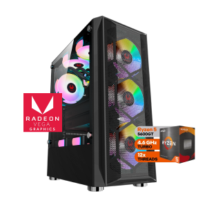 PC Gamer Dreamfyre 5: Ryzen 5600GT, SSD M.2, RAM 16/32GB (3200MHz, D-Channel)