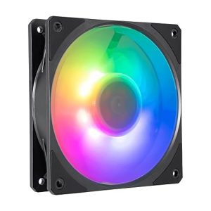 Ventilador COOLER MASTER MOBIUS 120P/120MM/RGB/2400RPM/Color Negro/MFZ-M2DN-24NP2-R1