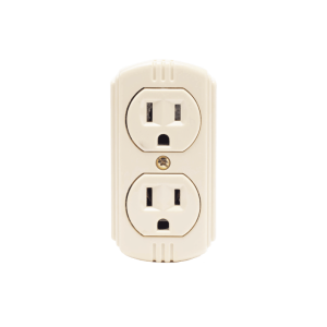 Contacto Duplex 127VCA Surtek SYS-136404 Hasta 15A/Para Sobreponer/Color Marfil