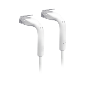 Cable De Red Unifi CAT6 De 1 Metro Ubiquiti UC-PATCH-1M-RJ45 Blanco