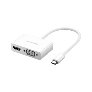 Adaptador Tipo ´´C´´ Macho a VGA y HDMI Hembra UGREEN 30843