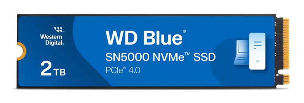 Unidad Estado Solido M.2 2TB WD Blue SN5000/PCIE 4.0/NVME/WDS200T4B0E