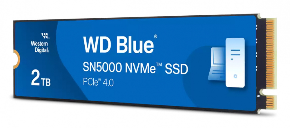 Unidad Estado Solido M.2 2TB WD Blue SN5000/PCIE 4.0/NVME/WDS200T4B0E - Imagen 2