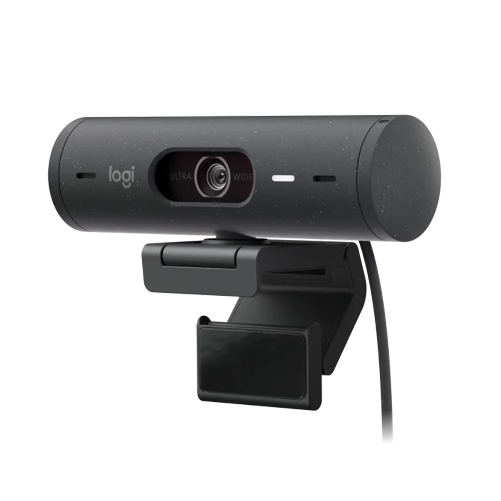 Web Cam Logitech Brio 505, 4K, Encuadre Automático, Grafito