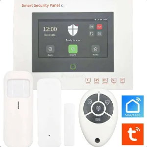 Kit Alarma Apolo 3 Monitoreable Cid 7  Wifi 8 Zonas Tuya (OUTLET)